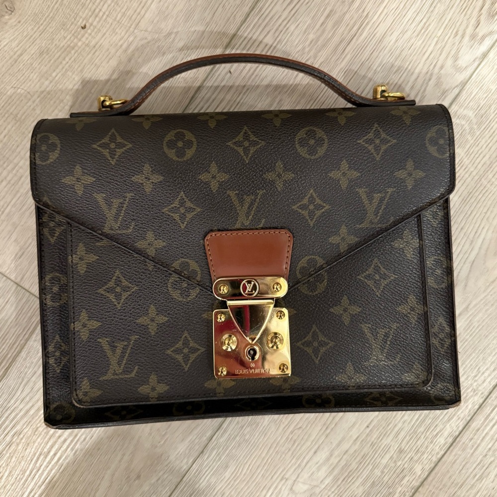 Louis Vuitton Monogram Monceau Bag